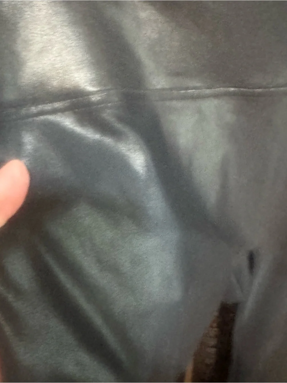 SPANX shiny faux